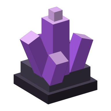 Focus crystal node